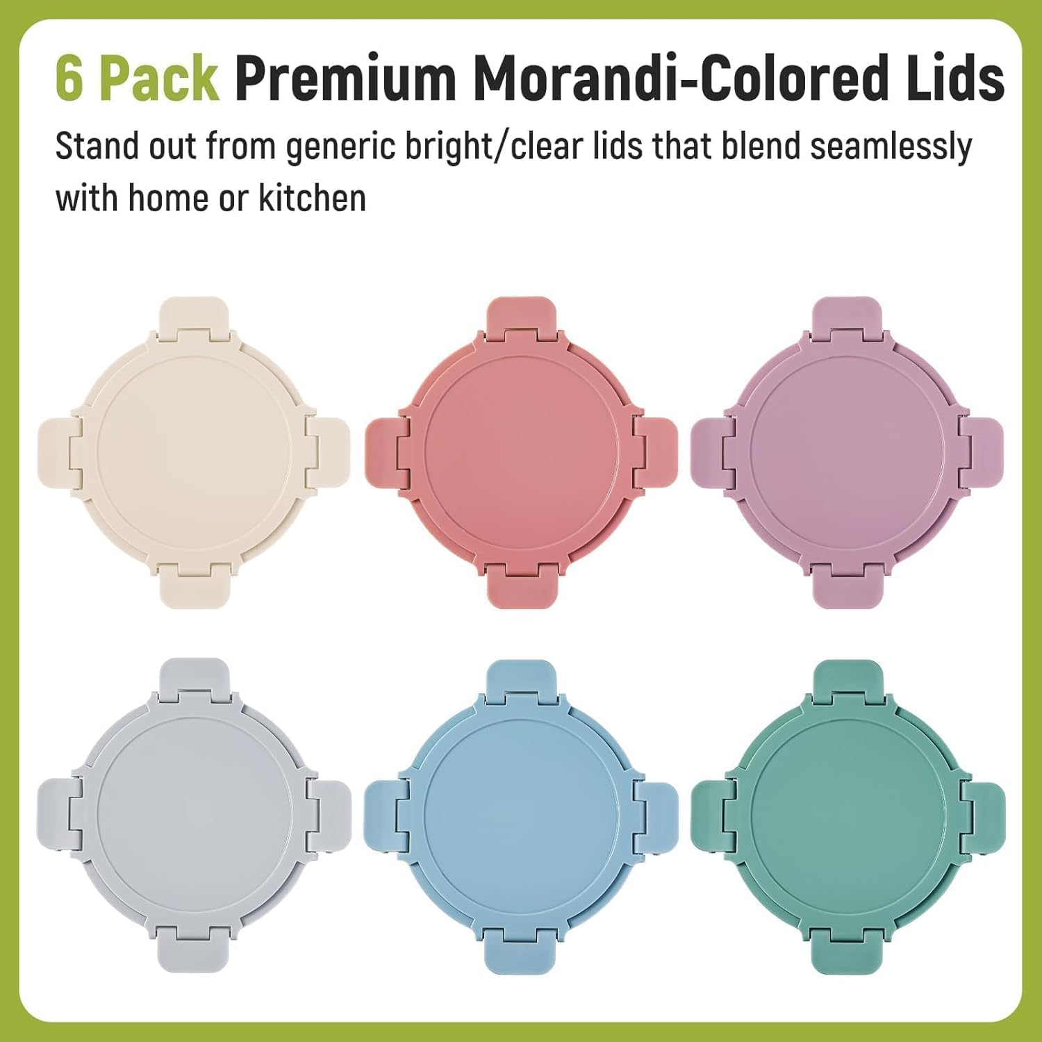 [UPGRADED LID] 6 Sets 3 Cup/24 - Food Storage Glass Set ulasan dan harga
