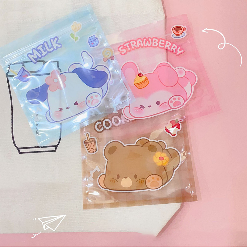TETP 100Pcs Transparent Ziploc - Food Storage Ziploc Bags ulasan dan harga