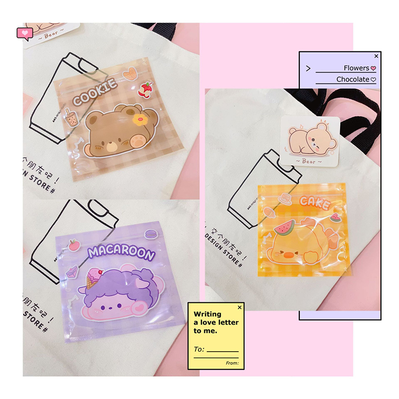 TETP 100Pcs Transparent Ziploc - Food Storage Ziploc Bags ulasan dan harga