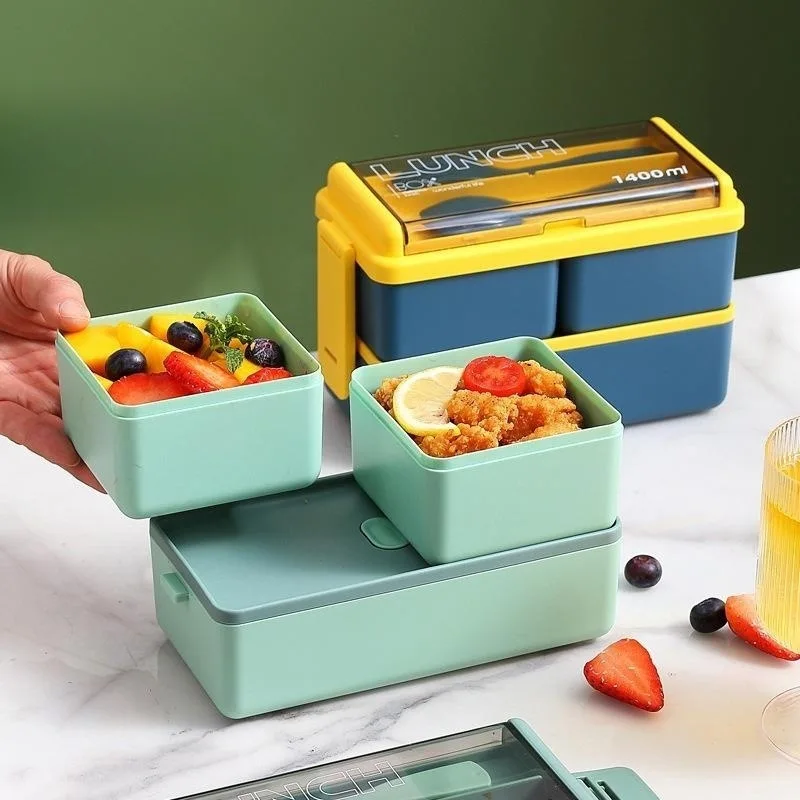 Portable Lunch Box For Kids Wi - Food Storage No Plastic ulasan dan harga