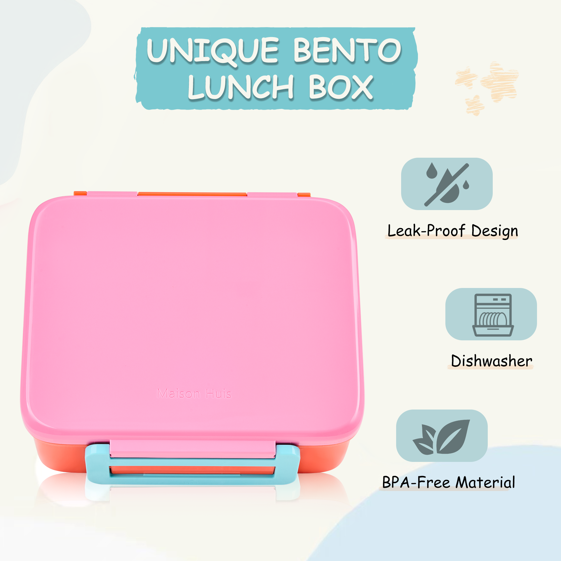 Bento Lunch Box for Kids with  - Food Storage Baby ulasan dan harga