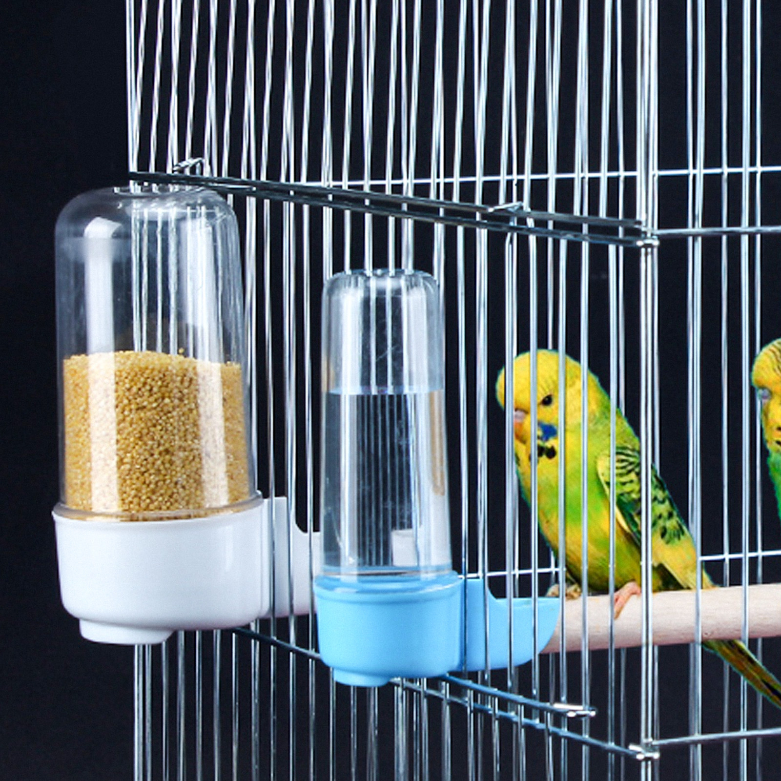 2Pcs Bird Food Storage Box Pla - Food Storage For Long Term ulasan dan harga