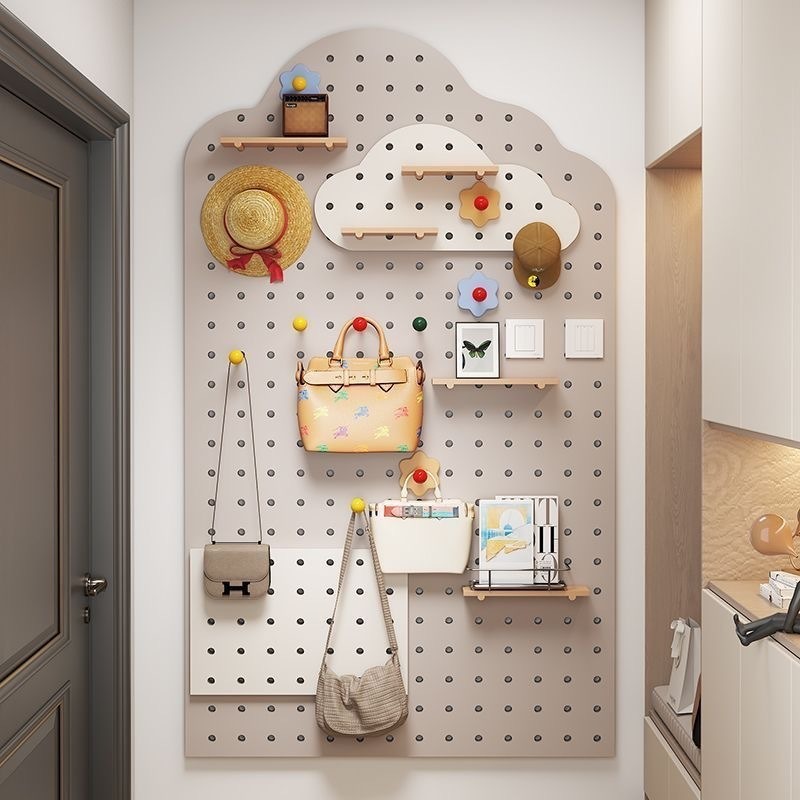 Wooden Cavities Board Wall She - Food Storage And Organizer ulasan dan harga
