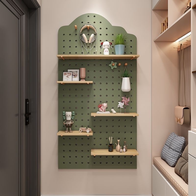 Wooden Cavities Board Wall She - Food Storage And Organizer ulasan dan harga