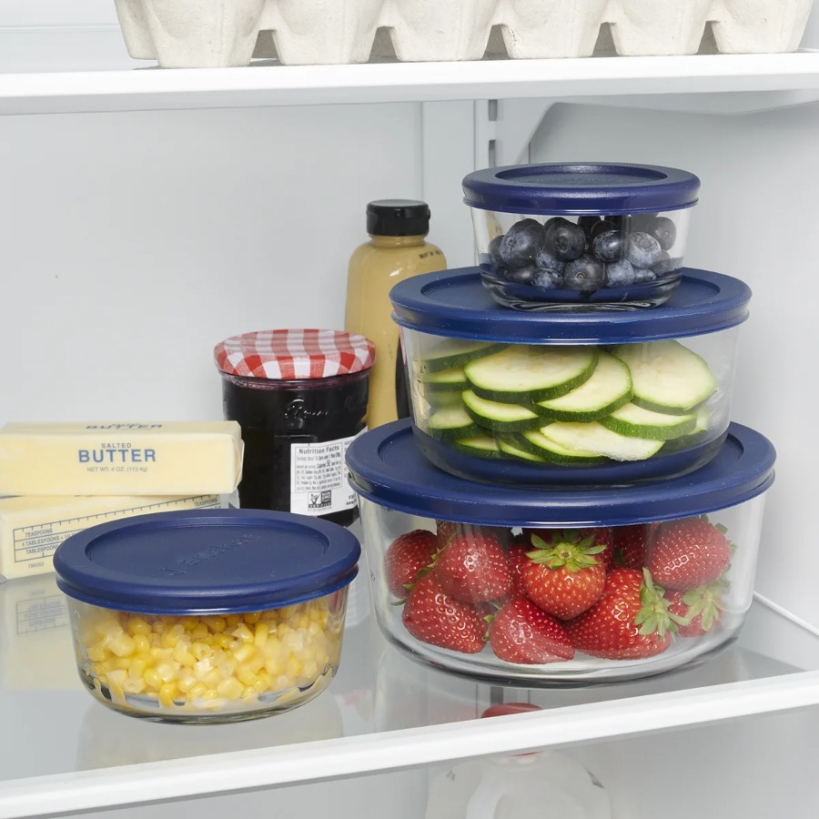 Glass Food Storage Containers  - Food Storage Glass Set ulasan dan harga
